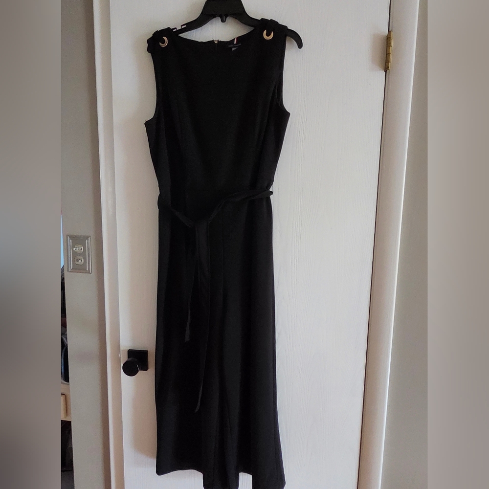 Calvin Klein Black Ankle Jumpsuit